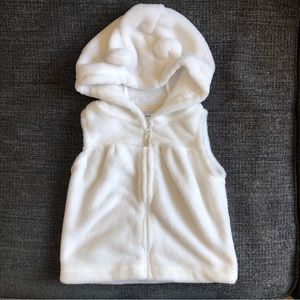 Toddler zip up vest